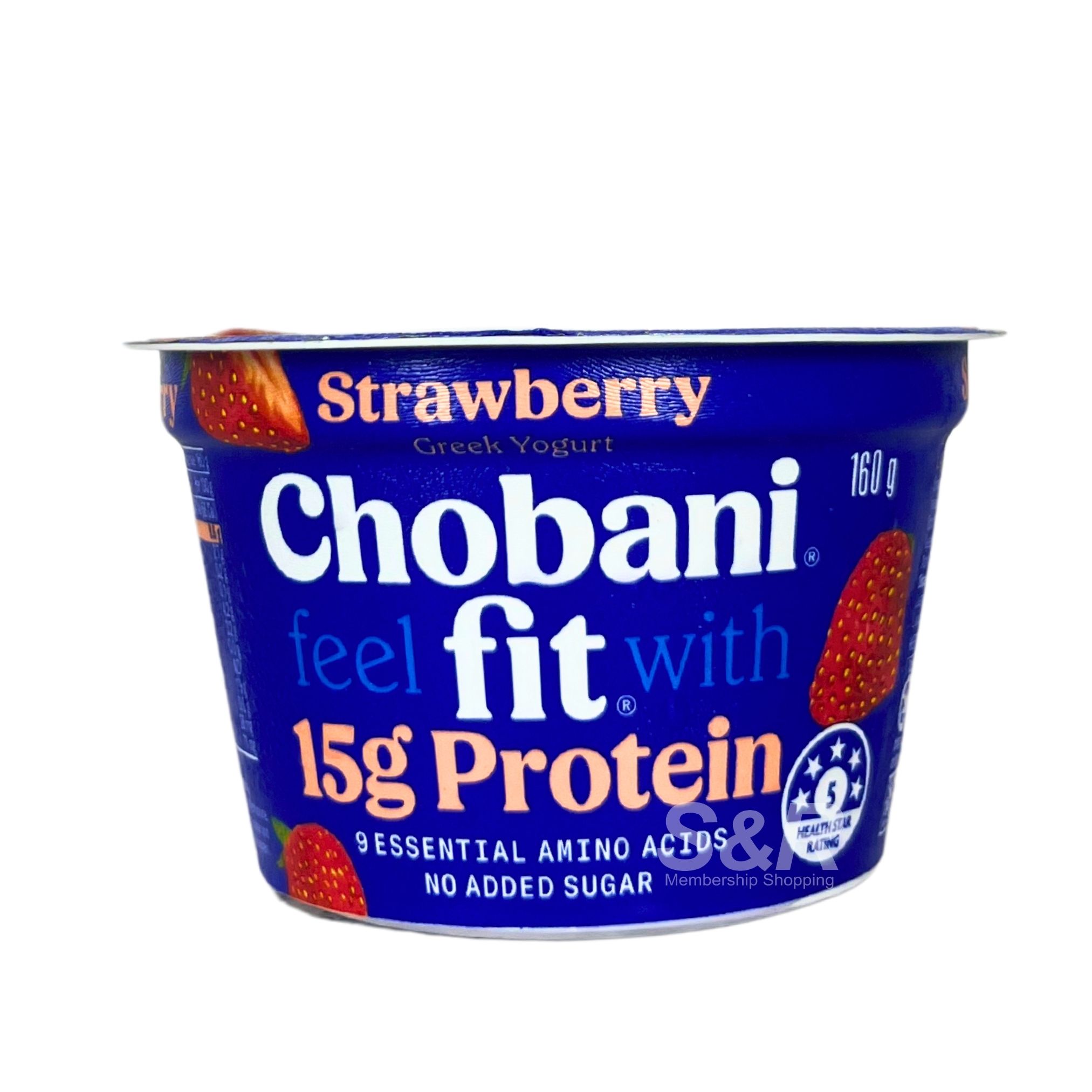 Chobani Fit Strawberry Greek Yogurt 160g Chobani Fit Strawberry Greek Yogurt 160g